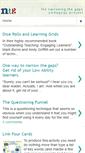 Mobile Screenshot of narrowingthegaps.org
